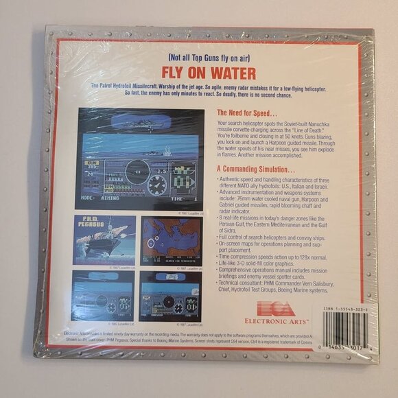 PHM Pegasus - EA Lucasfilm Games - IBM 3.5" & 5.25" Floppy - 1987 - Picture 2 of 9